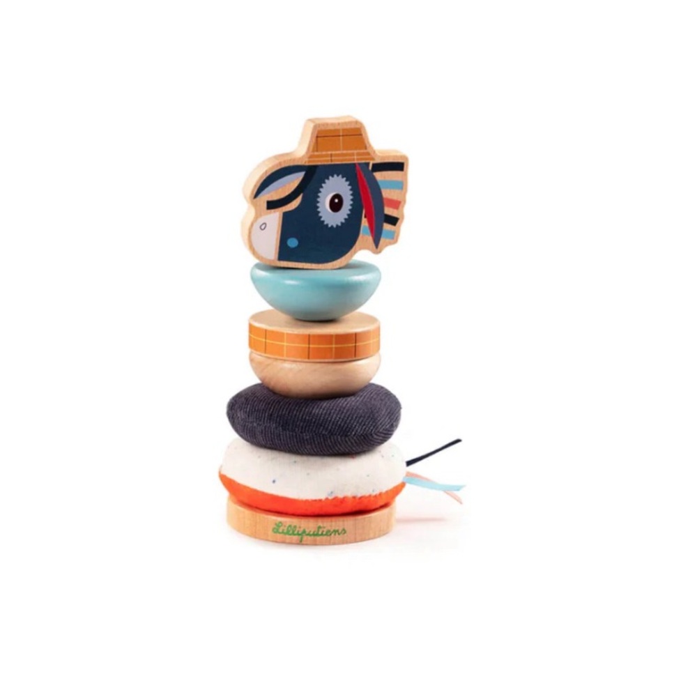 Lilliputiens Stacking Pyramid Toy (Brand new) - Picture 2 of 3
